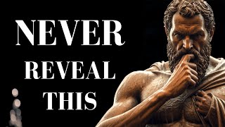 STOICS NEVER Reveal these 10 SECRETS (MUST WATCH) | STOICISM