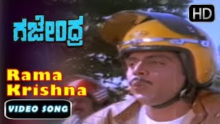 Rama Krishna Gaandhi Buddha Song | Gajendra Kannada Movie | SPB | Ambarish Hit Songs