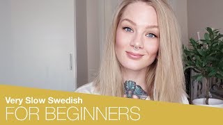 Video for Beginners: Practice Your Swedish [CC]