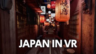 VR JAPAN - Relaxing Walking Simulator Tour in Virtual Reality (Oculus Rift/Quest 2)