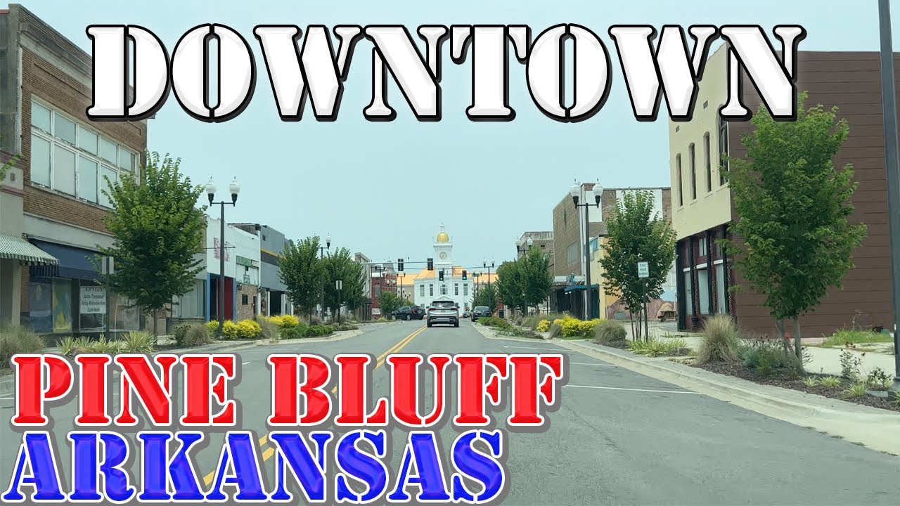 Pine Bluff Arkansas America S Most Abandoned Downtown 4k