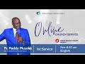 SUNDAY FIRST SERVICE WITH PR.PADDY MUSOKE  04TH/08/2024