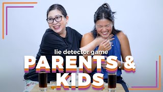 Parents & Kids Play a Lie Detector Drinking Game | Filipino | Rec•Create
