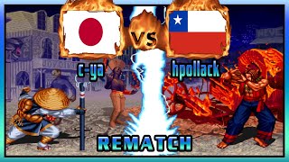 Fatal Fury 3 - c-ya (JPN) VS (CHL) hpollack [fatfury3] [Fightcade] [Rematch] [餓狼伝説3]