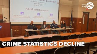 Crime statistics show decline in 2025