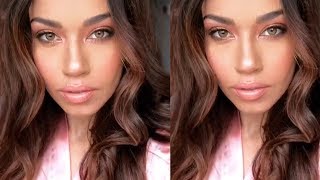 Glamcation with Maybelline | Peachy Nude Makeup + Photo Shoot | Eman