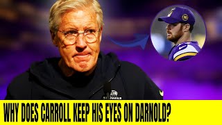 YOU WON’T BELIEVE WHAT PETE CARROLL REVEALED ABOUT SAM DARNOLD! WHY DID HE SAY THAT?! VIKINGS NEWS