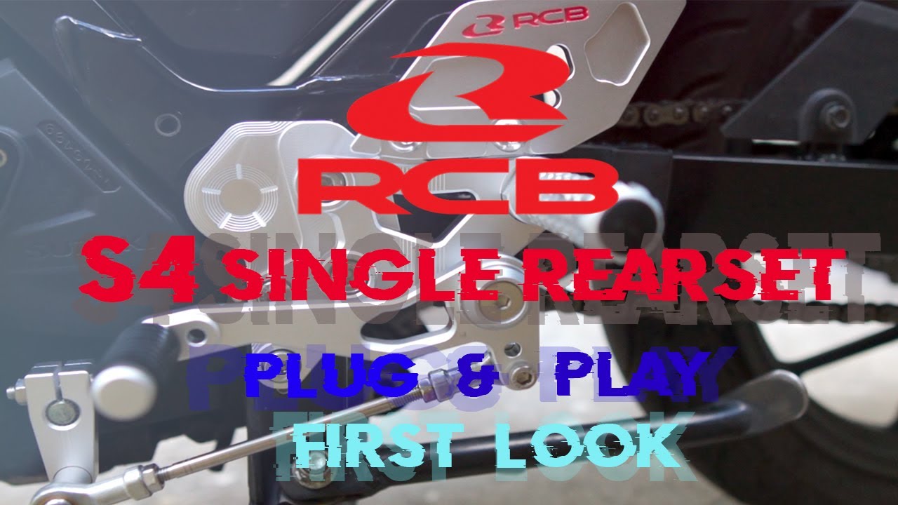 B-Roll Of Plug & Play RCB S4 Single Rearset For Raider 150 FI | Sony ...