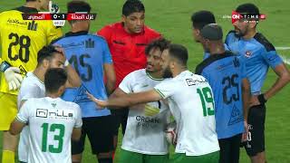 حكم مباراة المصري وغزل المحلة يحتسب ركلة جزاء لـ مروان حمدي