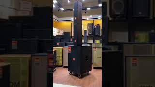 💥បាសម៉ាកស៊េរីថ្មី BOOM Sound Town 2500W Column Array ដោយមិនបាច់ប្រើខ្សែម៉ូត JBL ក៏មាន LD