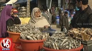 Winter Season | Demand For Popular Dry Fish Hoggard Soars In Kashmir | V6 News