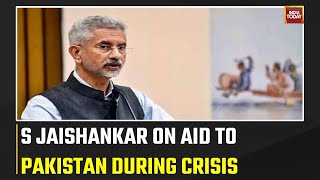 Watch LIVE: What S Jaishankar Said On Pakistan Economic Crisis: India Won't Help Pak Yerror Economy'