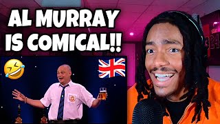 AMERICAN REACTS To Al Murray - All Jobs Are Terrible