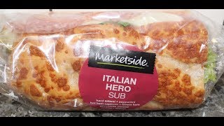 Marketside Italian Hero Sub Review