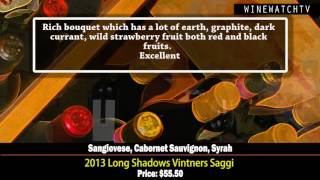 What I Drank Yesterday- Long Shadows Vintners Wine Tasting at Wine Watch