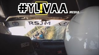 Riihivuori Ralli 2017 | Mia Lainpelto Big Crash | In-Car | SS4