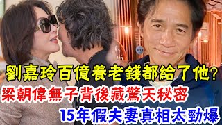 瞞不住了！劉嘉玲百億養老錢都給了他？帶其見名流、擴人脈，還豪擲一棟別墅，梁朝偉無子背後藏驚天秘密，15年假夫妻真相太勁爆#辣評娛圈