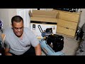 unboxing my new mcgraw 8 gallon air compressor