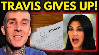 Travis Barker CONFIRMS Divorce From Kourtney Kardashian After 4 Years Marriage