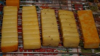 home made Smoked Cheese, turning $15 of cheese into $50