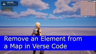 Remove an Element from a Map in Verse Code