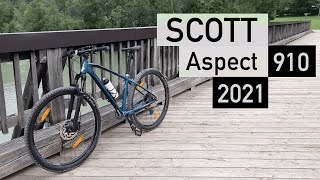 Обзор велосипеда Scott Aspect 910 2021 года