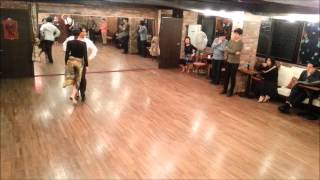 [탱고 피플] 탱고 레슨 : 홍대 화요일 준중급 2, 2주차 - 가슴 커넥션 시연 [Tango People] Tango Lesson : Conexion de Torso