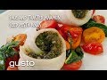 Sole and Toasted Pumpkin Seed Pesto Rolls | Fish the Dish