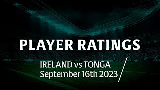 Ireland v Tonga: Player ratings as Ireland defeats Tonga 59-16