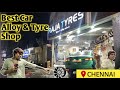 Namba Car ku New Alloy | Best Car Alloy Tyre Shop | Raja Tyre Mount Road | Modified Car | H2o Tattoo