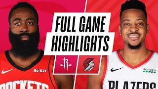 ROCKETS at TRAIL BLAZERS | FULL GAME HIGHLIGHTS | December 26, 2020