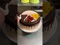 tutorial para decorar pasteles con frutas y chocolate