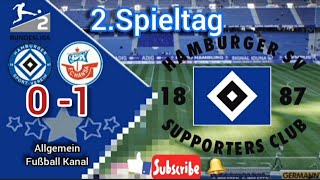 Hamburger SV - Hansa Rostock Highlights 2.Bundesliga 2.Spieltag | Allgemein Fußball kanal