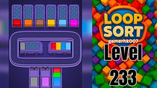 Loop Sort Level 233 Walkthrough Solution