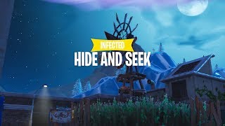 infected hide seek gamemode fortnite creative - fortnite snowman hide and seek map