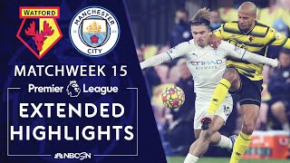 Watford v. Manchester City | PREMIER LEAGUE HIGHLIGHTS | 12/4/2021 | NBC Sports