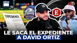 MIKE DEPORTES LE SACA EL EXPEDIENTE A DAVID ORTÍZ POR TIRARLE A EL LICEY