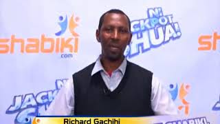 shabiki Jackpot Mbao 017 Winner - Richard Gachihi