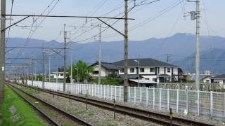 2017.05.03　特急あずさ79号　春日居町～石和温泉通過　189系・M51編成