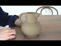 물레로 만드는 도자기 저그 making a ceramic jug on the wheel ondo studio