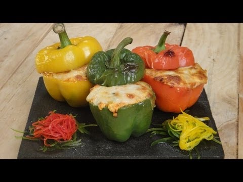 Stuffed Peppers | Chef Siddharth | Sanjeev Kapoor Khazana Stuffed Peppers | Chef Siddharth | Sanjeev Kapoor Khazana
