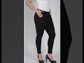 Black Jeggings Allover Stitch Work Women