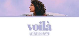 Barbara Pravi 'Voilà' - Lyrics/Paroles