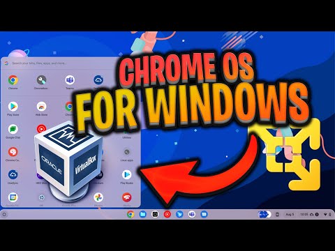 How to install ChromeOS Virtual Machine on Windows  2024 Full Guide