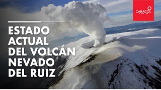 Estado actual del volcán Nevado del Ruiz - Rueda de prensa del Servicio Geológico Colombiano