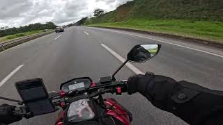 VIAGEM DE MOTO AO NORDESTE - SP X PE - PRIMEIRO DIA - BR-381 RODOVIA FERNÃO DIAS - FZ25 / PARTE 4