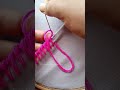 very easy borderline embroidery shorts trending viral new foryou video ytshorts