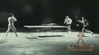 BRUCE LEE Playing Ping Pong with Nunchucks on BLACK BELT TV | THE MARTIAL ARTS NETWORK