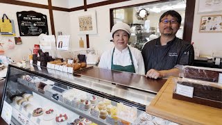 Both husband and wife are top chefs. A day at “Patisserie Porto Bonheur”