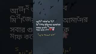 আল্লাহ আজকে শবে মিরাজের উছিলায় আমাদের সবার গু'নাহ গুলোকে মাফ করে দেন!❤️🌸